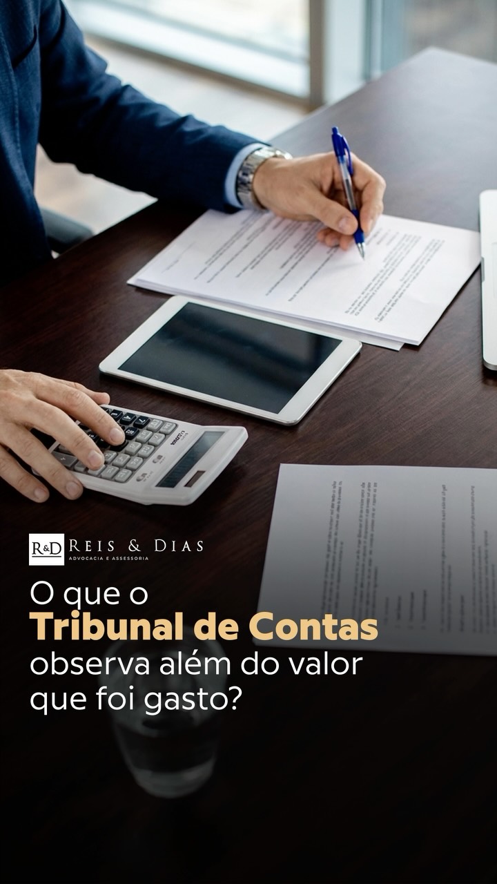 O que o Tribunal de Contas observa além do valor que foi gasto? A análise do controle externo não se