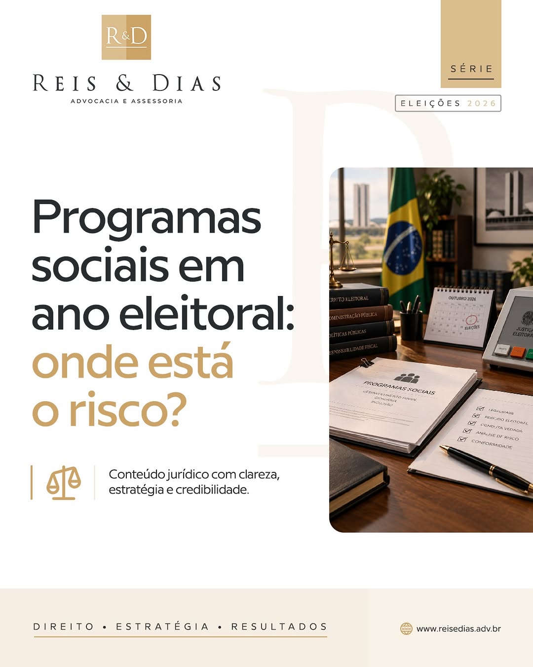 Programas sociais em ano eleitoral: onde está o risco? Nem todo programa social precisa ser interrom